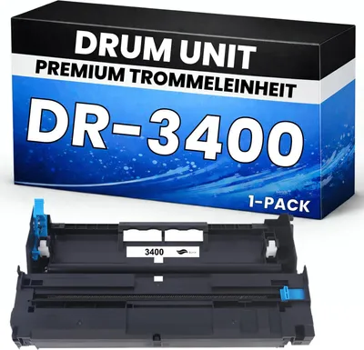 Produktbild von 2 x Trommel DR-3400 für Brother kompatibel Laser Drum DR3400 Premium Alternative DCP-L5500DN/6600DW/6900DWT HL-L5000D/5100DN/5100DNT/5200DW