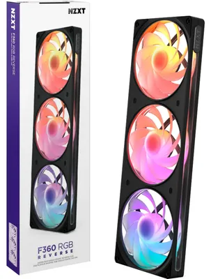 Produktbild von NZXT F360 RGB, Gehäuselüfter, (Reverse)