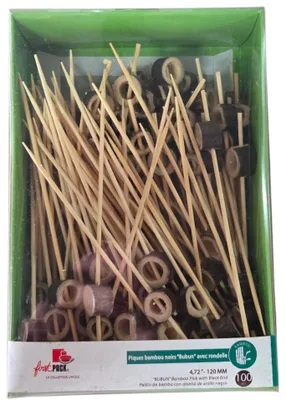 Produktbild von Bambusspieße Cocktailspieße Fingerfood-Spieße 100 Stück a 120mm Bunbun