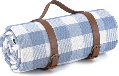 Produktbild von Picknickdecke 200x200cm, Stranddecke Wasserdicht Sandfrei Outdoor Decke Waschbar XXL Picknickdecken, Faltbar Strandmatte mit
