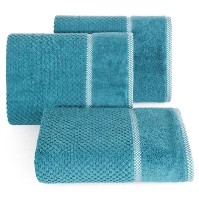Produktbild von Eurofirany 330722, 70 x 140 cm, Baumwolle, Polyester, Türkis, 1 Stück(e)