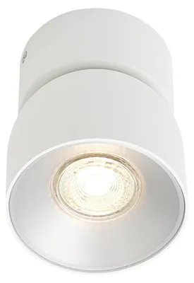 Obrázek produktu pro Naklápěcí stropní LED světlo NORDLUX Pitcher, Varianta: Ø 100 x 123 mm , GU10, 10 W, bílá