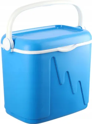 Image de Glacière - Glacière portable 32 l/sac isotherme - Isolée - Pour le camping, les pique-niques, les voyages - Bleue