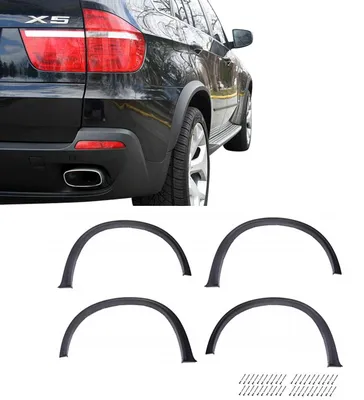 Produktbild von Kotflügel Verbreiterung BREITE VERSION für BMW X5 E70 Radlaufverbreiterung