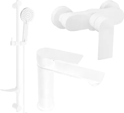 Produktbild von Mexen Royo DF40 Brausegarnitur, Weiß - 72204DF40-20