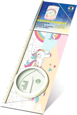 Produktbild von URSUS Laternen Basteset 26 EINHORN