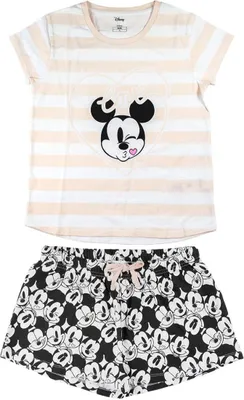 Produktbild von Cerda Group Minnie Kurzarm-pyjama Schwarz,Rosa L Mädchen Schwarz,Rosa L