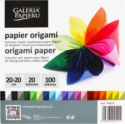 Zdjęcie produktu dla Nd39_494913 Papier Do Origami 200X200 Mix Kol Gal