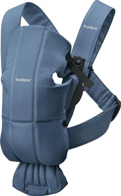 Obrázek produktu pro BabyBjörn Dětské nosítko Mini, bavlna, tmavě fialová bavlna tmavě fialová