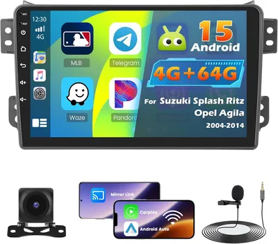 Produktbild von Android Autoradio – Multimediasystem – Navigationsradio – Touchscreen-Stereoanlage