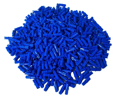 Produktbild von LEGO® Technic Pin Achspin Kreuzpin Blau - 43093 NEU! Menge 500x