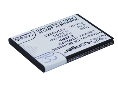 Produktbild von TECHTEK Akku Kompatibel mit [Medion] Life E4502, Life P4013, MD 98332, MD 98907, MD98907 Ersetzt LI37163A1, für LI3716U