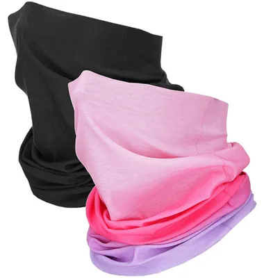 Produktbild von 4F - "F027" Nackenwärmer für Kinder(2er-Pack) MR1985 (Einheitsgröße) (Schwarz/Pink)