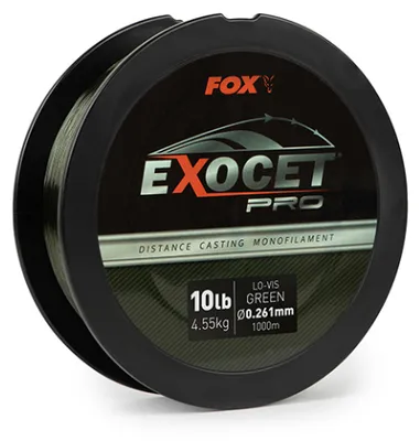 Obrázek produktu pro Fox Vlasec Exocet Pro 1000 m 0.309mm 13lbs / 5.90kgs (1000m)