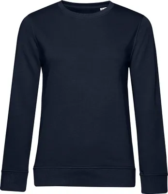 Image de B&C Sweatshirt femme, en coton bio BC4721 (2XL) (Bleu marine)