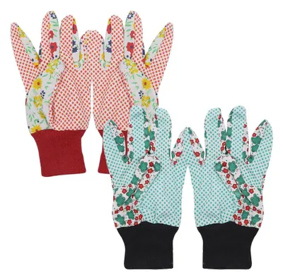 Produktbild von Gartenhandschuh 2 Paar Gartenhandschuhe für Damen, rutschfeste Gartenhandschuhe, Brombeersichere Gartenschutzhandschuhe, atmungsaktive, dornenresisten