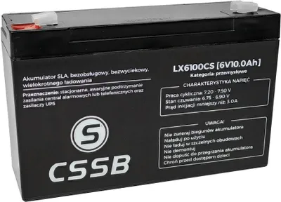 Produktbild von Gel Akku Wiederaufladbare Batterie für Kinderelektrofahrzeuge Blei Akku 6V 10Ah