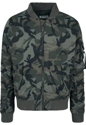 Immagine prodotto di Bunda Urban Classics - Giacca bomber in cotone camo vintage camo legno - S