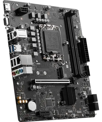 Zdjęcie produktu dla MSI PRO H610M-E DDR4, Intel, LGA 1700, Intel® Core™ i9, LGA 1700, DDR4-SDRAM, 64 GB
