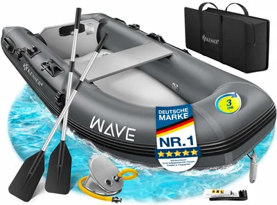 Produktbild von KESSER® Schlauchboot für 2 Personen, motorisierbar, aufblasbares Paddelboot