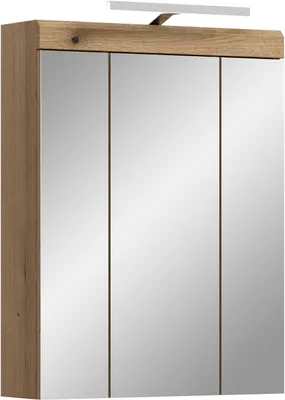 Produktbild von Spiegelschrank Scout Xonox - Evoak Oak - 60x79x18 cm - mit Beleuchtung