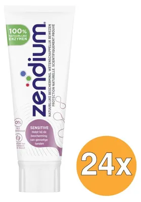 Productafbeelding van 24x Zendium Tandpasta sensitive (75 ml)