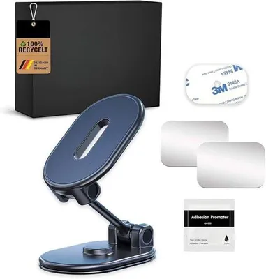 Immagine prodotto di Supporto magnetico per telefono da auto - Supporto per cellulare da auto - Supporto per navigatore da auto - Supporto per telefono cellulare - Universale