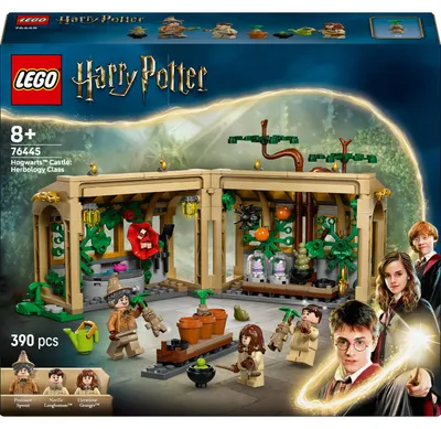 Obrázek produktu pro Lego Harry Potter 76445, Hrad Bradavice, lekce bylinkářství, skleník, 3 minifigurky