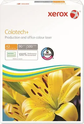 Produktbild von xerox Laserpapier Colotech+ DIN A3 90 g/qm 500 Blatt