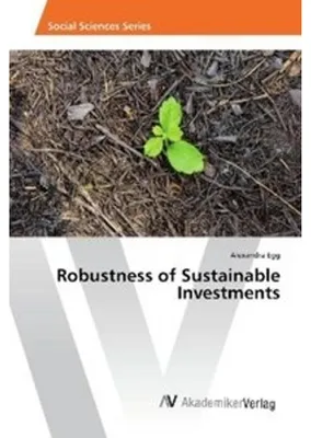 Obrázok produktu pre Robustness of Sustainable Investments