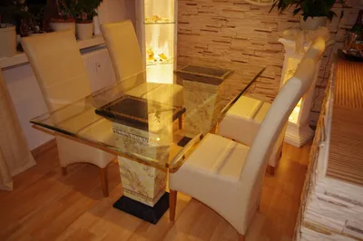 Produktbild von ANTIKES WOHNDESIGN Esstisch AWD-ET-009 B:90cm H:72cm