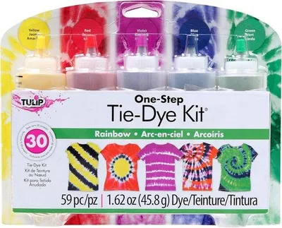 Produktbild von Batik-Set für kreative Farbvielfalt - 5-farbige One-Step Dye