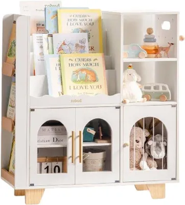 Immagine prodotto di Comodino per la cameretta dei bambini - Mobile contenitore per giocattoli e vestiti