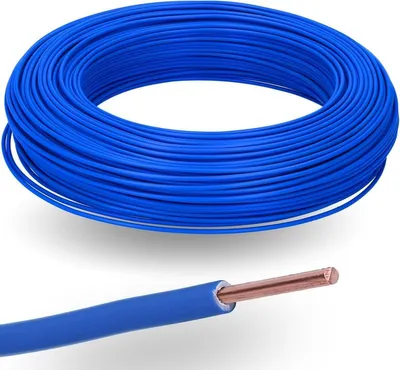 Produktbild von 10 Meter Kalitec H07V-U 1,5 mm² blau