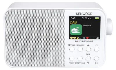 Image de Kenwood CR-M30DAB-W Radio portable Numérique Blanc