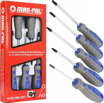 Produktbild von Schraubendrehersatz 5-Teilig Torx-Schraubendreher