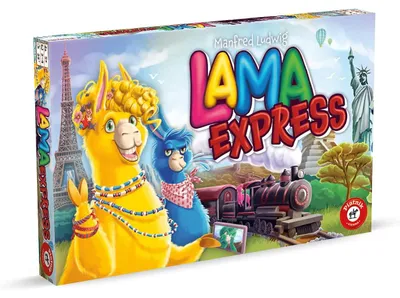 Produktbild von Piatnik - Lama Express Spiel Kinder Entdecken Brettspiel