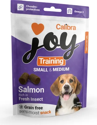 Obrázok produktu pre Calibra Joy Dog Training Small&Medium Salmon&Insect 150g