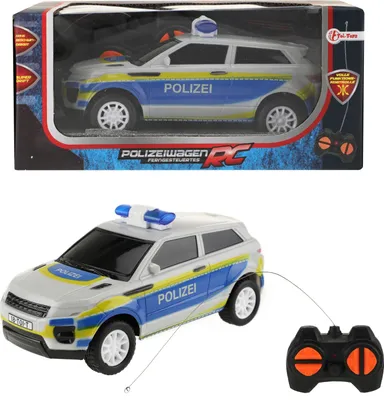 Produktbild von Toi-Toys 23529A - Ferngesteuertes Auto - Polizei Police Polizeiwagen Polizeiauto
