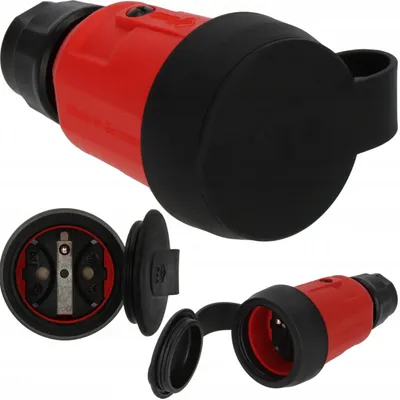 Produktbild von Brennenstuhl Steckdose 16A IP44 für Kabel, robust, 250V