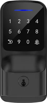 Produktbild von INF Fingerabdruck Smart Türschloss Einfallenriegel Aluminium PIN RFID Tuya Bluetooth für Zuhause