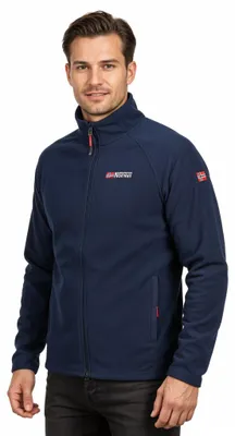 Produktbild von Geographical Norway WY9522H/GN-Navy Herren-Fleecepullover in Dunkelblau
