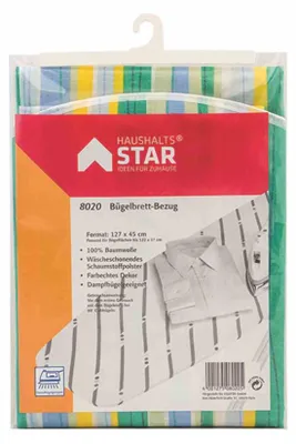 Produktbild von Bügelbrettbezug BW 127 x 45 cm für Tisch 122 x 37 cm, 1601E