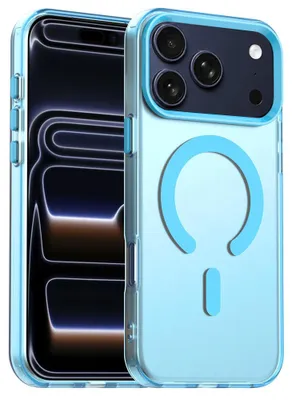 Produktbild von Techsuit – CandyCase MagSafe-Hülle für iPhone 17 Pro – blau