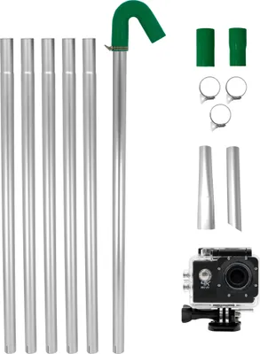 Produktbild von Dachrinnenstangen Set, 4K Kamera 4x Zoom, Abflussrohrreinigung