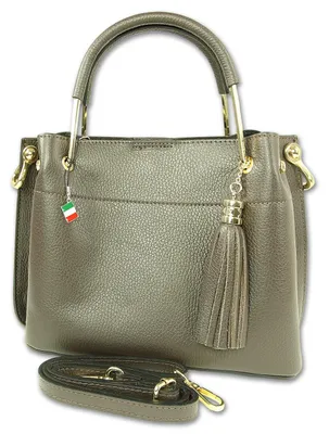 Produktbild von Florence Damen Umhängetasche Handtasche Tasche braun Leder Größe 30x13x21 D2OTF157N