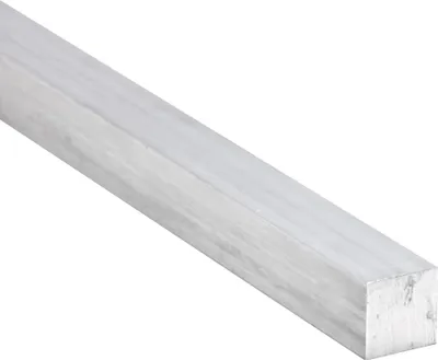 Produktbild von Aluminium Vierkantstab [50 x 50 mm Länge: 100 mm]