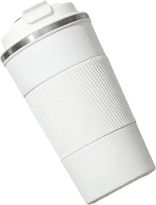 Produktbild von Intelligenter Kaffeebecher mit Temperaturmessung, Thermosbecher aus Edelstahl 304, tragbarer Auto-Vakuum-Wasserbecher, Damenbecher