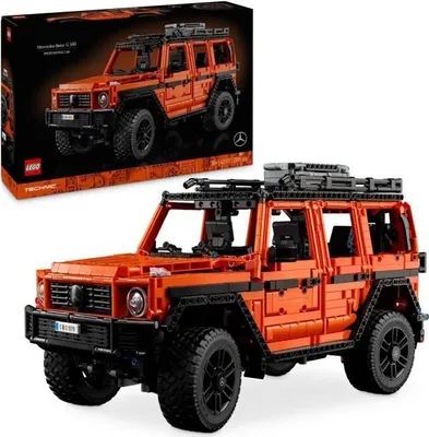 Zdjęcie produktu dla Model LEGO Technic Mercedes-Benz G500 PROFESSIONAL Line, Czarny, Model Klasy G dla Dorosłych, 2891 Elementów