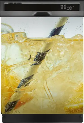 Produktbild von Magnete Dekorative 60x70 cm Küche Magnetmatte Spülmaschine - Limonade und Eiswürfel